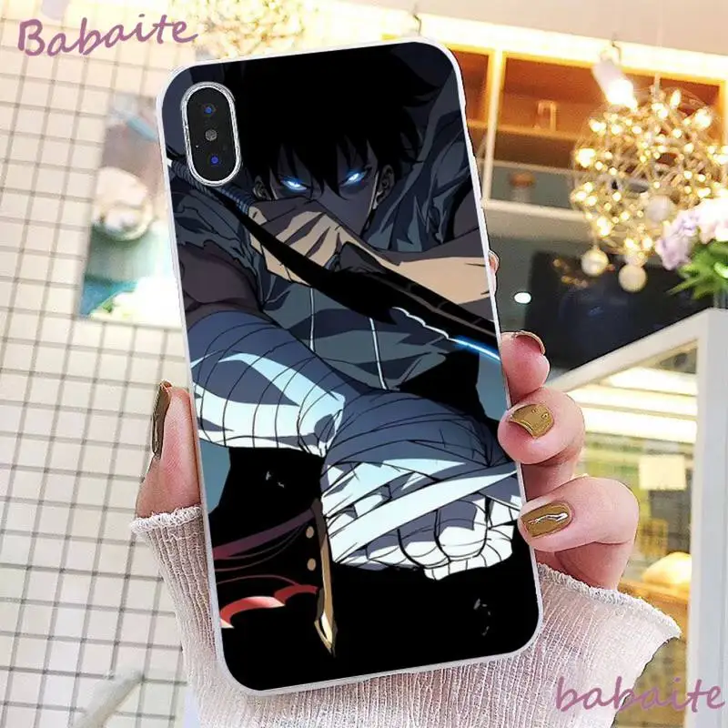 Babaite Anime Solo leveling Black Cell Phone Case for iPhone 8 7 6 6S Plus X XS MAX 5 5S SE XR 11 11pro promax
Babaite Anime Solo leveling Black Cell Phone Case for iPhone 8 7 6 6S Plus X XS MAX 5 5S SE XR 11 11pro promax