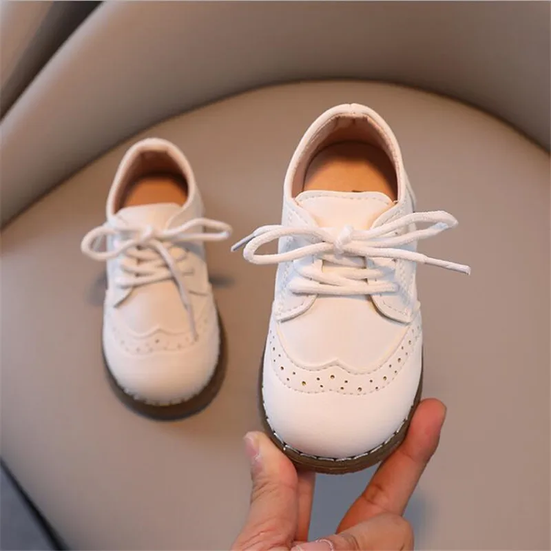 New Spring Autumn Children Leather Shoes Boys Sneakers Breathable Baby Soft Bottom Casual Outdoor | Мать и ребенок