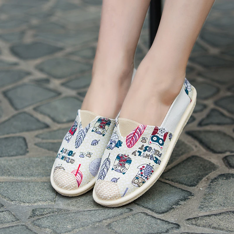 High Women Canvas Slip-On Shoe Shoes Breathable Durable Anti-slip Espadrille for Summer Casual Loafers Ladies Man Lazy Shoes
High Women Canvas Slip-On Shoe Shoes Breathable Durable Anti-slip Espadrille for Summer Casual Loafers Ladies Man Lazy Shoes