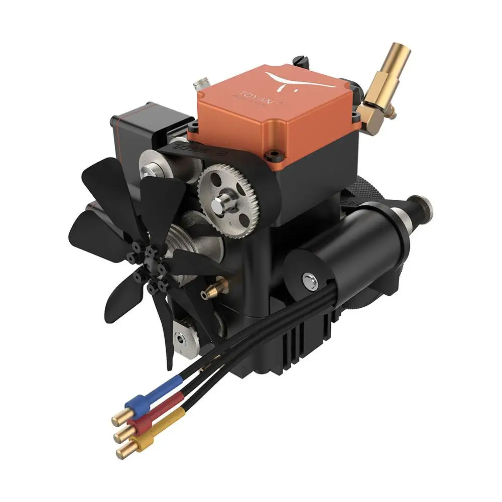 Toyan Water-cooled Four Stroke Gasoline Model Engine with Starting Motor for 1:10 1:12 1:14 RC Car Boat Airplane - FS-S100G(w)
Toyan Water-cooled Four Stroke Gasoline Model Engine with Starting Motor for 1:10 1:12 1:14 RC Car Boat Airplane - FS-S100G(w)