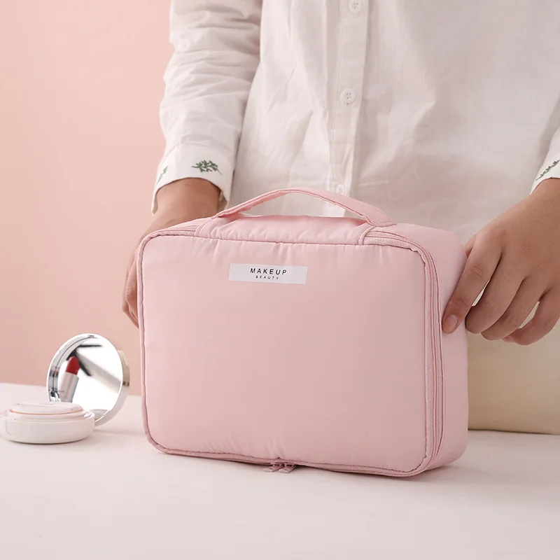 Travel Cosmetic Bag Make up Bag Quick Makeup Bag Purse Toiletry Bag Organizer Pink Makeup Pouch Waterproof Handbag WY81104
Travel Cosmetic Bag Make up Bag Quick Makeup Bag Purse Toiletry Bag Organizer Pink Makeup Pouch Waterproof Handbag WY81104