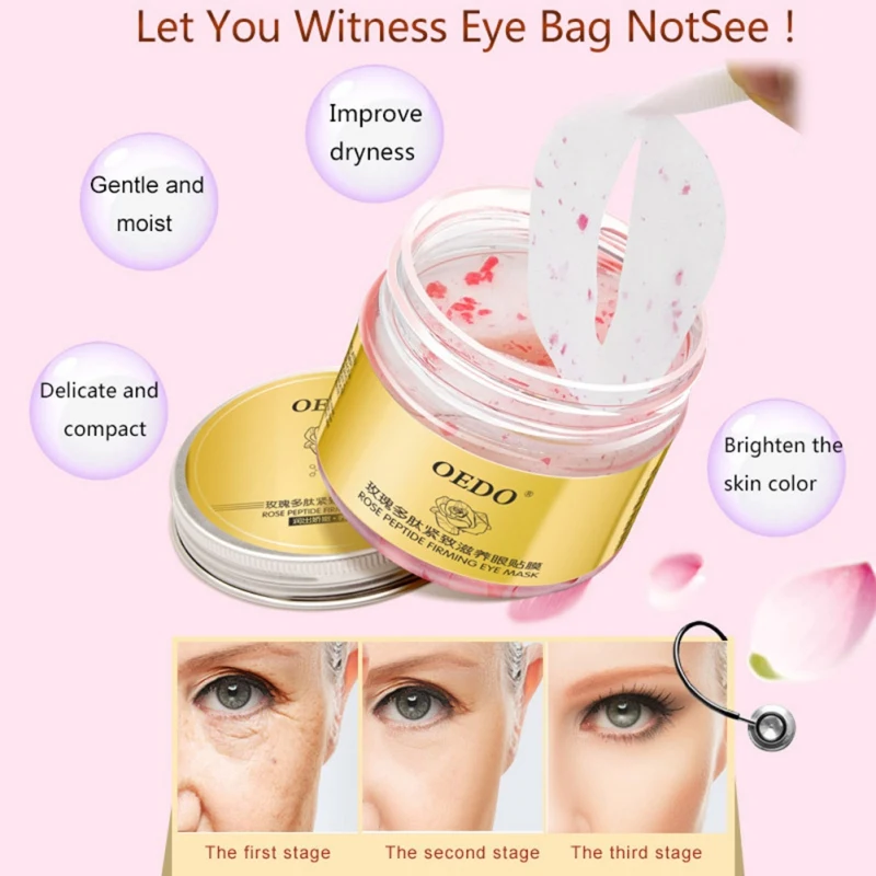 Anti Wrinkle Rose Polypeptide Crystal Collagen Powder Eye Mask Eye Care Mask Eye Film Sleep Silk Hydrogel Collagen Eye Mask
Anti Wrinkle Rose Polypeptide Crystal Collagen Powder Eye Mask Eye Care Mask Eye Film Sleep Silk Hydrogel Collagen Eye Mask