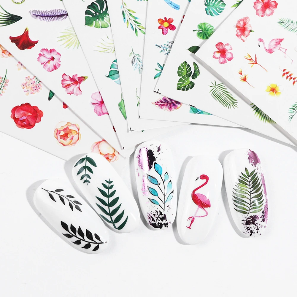 1 Sheet Flower Leaf Summer Nail Art Stickers Colorful Slider Transfer Nail Stickers Decals Summer DIY Manicure Decor Beauty Nail
1 Sheet Flower Leaf Summer Nail Art Stickers Colorful Slider Transfer Nail Stickers Decals Summer DIY Manicure Decor Beauty Nail