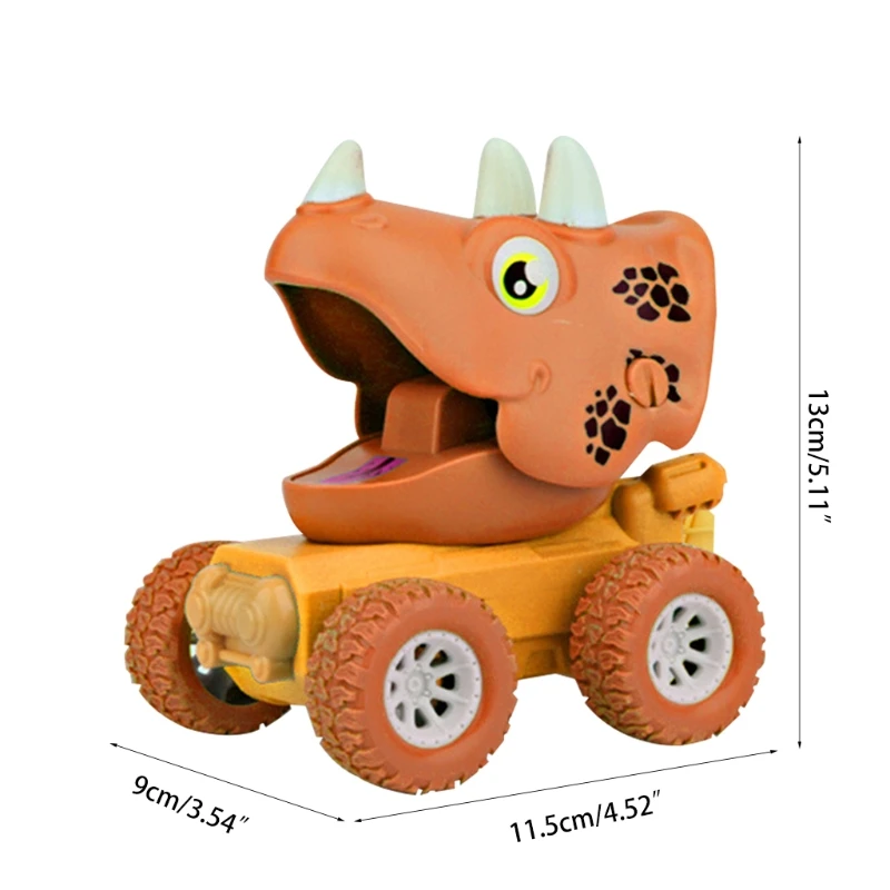 OOTDTY Pull Back Cartoon Dinosaur Cars Friction Powered Vehicles Shockproof Toy for Kids Christmas Gift
OOTDTY Pull Back Cartoon Dinosaur Cars Friction Powered Vehicles Shockproof Toy for Kids Christmas Gift