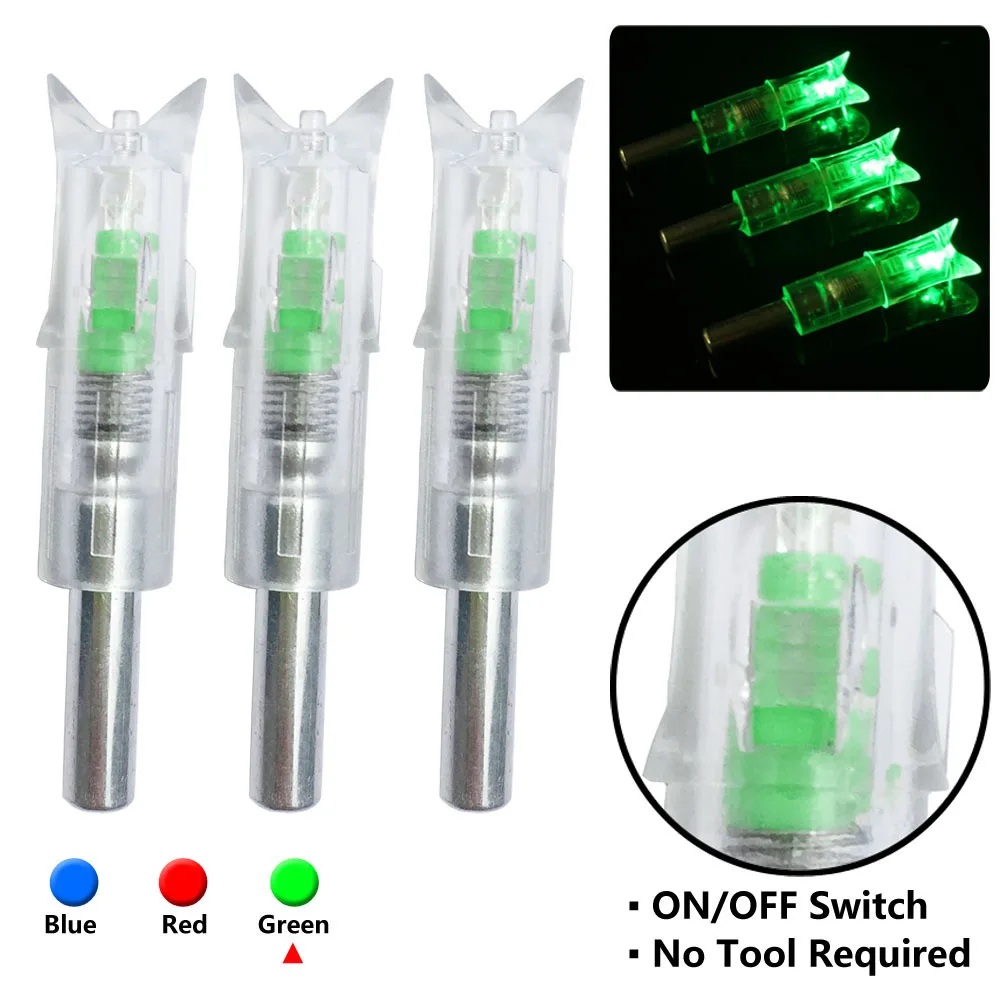 3/6/12pcs Crossbow Arrow Archery Lighted Nock LED Light Shiny For Night Hunting Sports Shooting Arrows Hunting Accessories
3/6/12pcs Crossbow Arrow Archery Lighted Nock LED Light Shiny For Night Hunting Sports Shooting Arrows Hunting Accessories