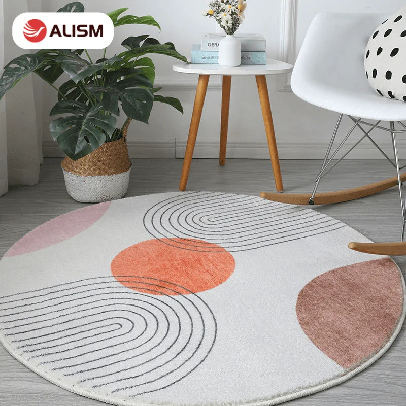 Modern Simplicity Round Rug Imitation Cashmere Soft Living Room Floor Mat Carpet Play Mat For Children Bedroom Bedside Carpet
Modern Simplicity Round Rug Imitation Cashmere Soft Living Room Floor Mat Carpet Play Mat For Children Bedroom Bedside Carpet