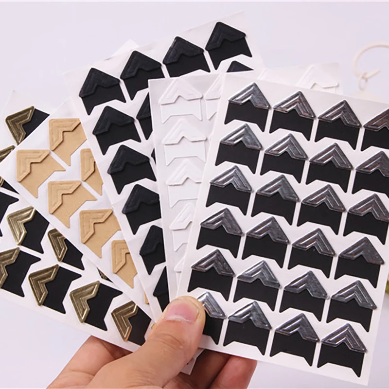 24 PCS(1 Sheet) DIY Vintage Corner Kraft Paper Stickers For Photo Albums Frame Decoration JPDZS1004
24 PCS(1 Sheet) DIY Vintage Corner Kraft Paper Stickers For Photo Albums Frame Decoration JPDZS1004