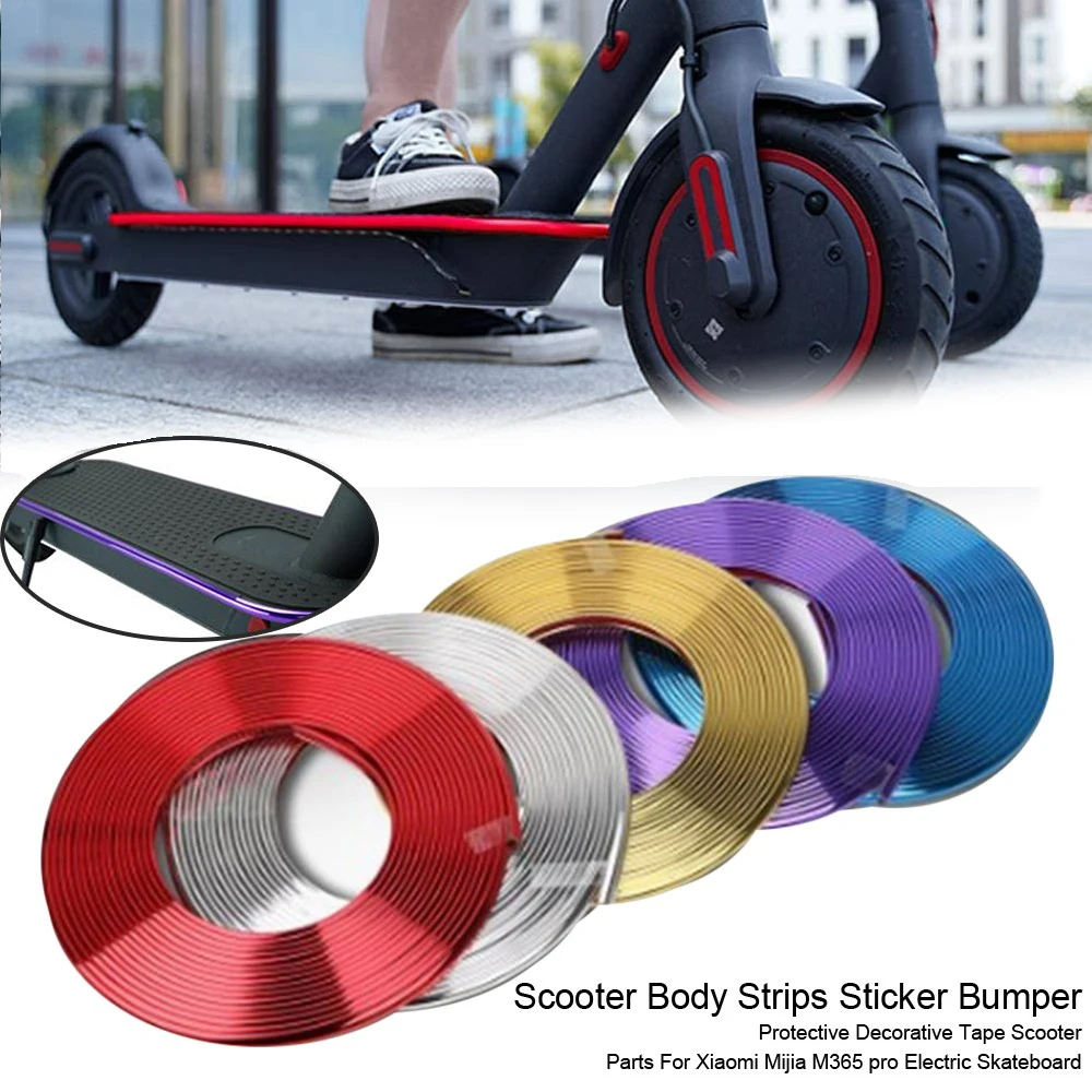 4M Scooter Body Strips Sticker Bumper Protective Decorative Tape Scooter Parts for Xiaomi Mijia M365 pro Electric Scooter Strips
4M Scooter Body Strips Sticker Bumper Protective Decorative Tape Scooter Parts for Xiaomi Mijia M365 pro Electric Scooter Strips