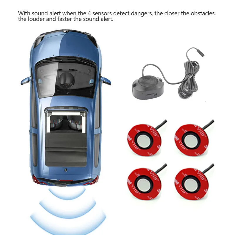 

Car Parking Sensor Assistance Backup Radar Buzzer For corolla grand vitara renault logan opel vectra b ford fusion mazda cx-5