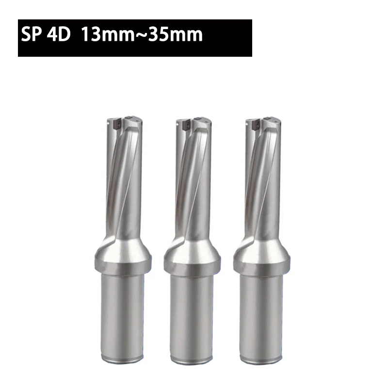 SP U Drill 4D 13mm~35mm Indexable Drill Bit Shallow Hole CNC High Precision Diameter Power U Drill CNC Lathe Tool For SPMG
SP U Drill 4D 13mm~35mm Indexable Drill Bit Shallow Hole CNC High Precision Diameter Power U Drill CNC Lathe Tool For SPMG