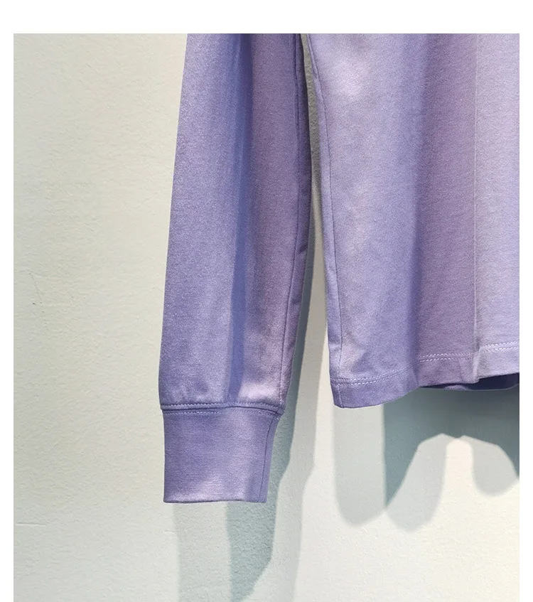 Hoge Kwaliteit Herfst En Winter Ak Vrouwen Nieuwe All-Match Lange Mouwen Slanke Brief Bedrukt Katoen T-shirt Was dunner Top
Hoge Kwaliteit Herfst En Winter Ak Vrouwen Nieuwe All-Match Lange Mouwen Slanke Brief Bedrukt Katoen T-shirt Was dunner Top