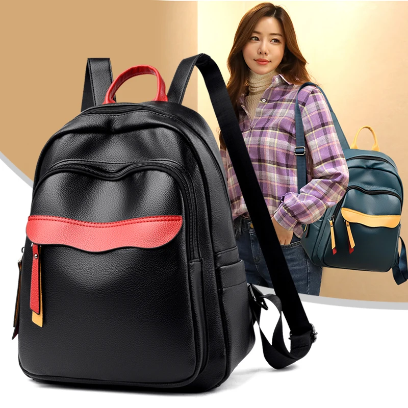 Fashion Women Backpack Vintage PU Female Bagpack Large Capacity Rucksack High Quality Leather Packbag Ladies Anti Theft Mochila
Fashion Women Backpack Vintage PU Female Bagpack Large Capacity Rucksack High Quality Leather Packbag Ladies Anti Theft Mochila