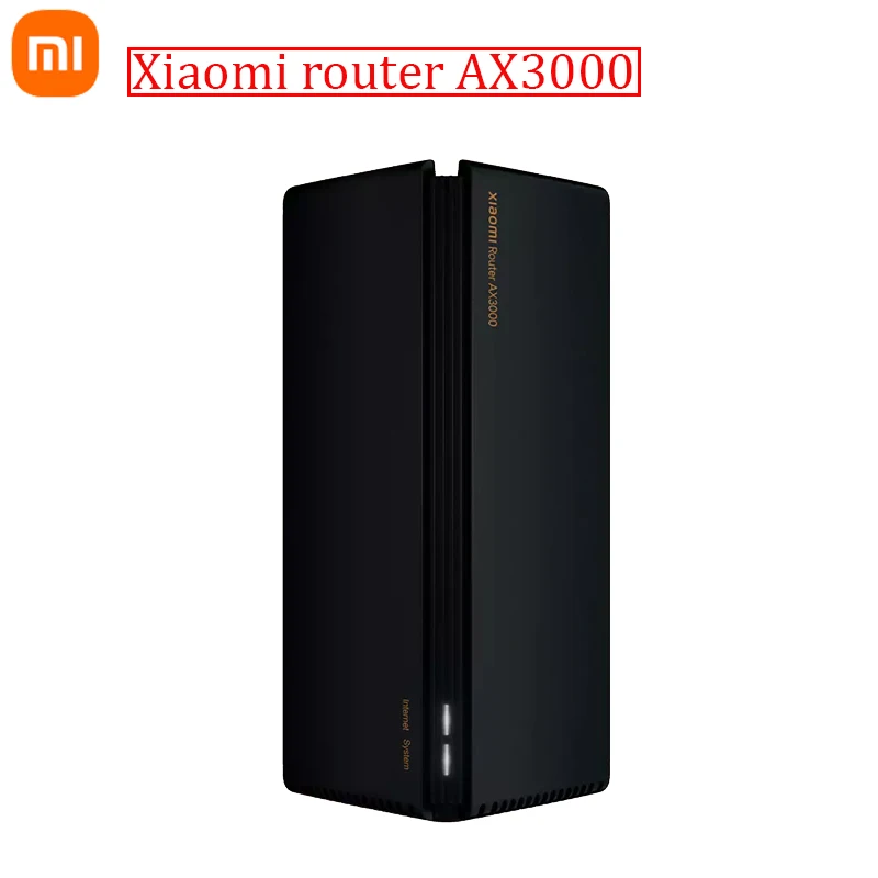 NEW Xiaomi Router AX3000 Wifi 6 Mesh 3000Mbps 5 Core Gigabit 2.4G 5.0G Dual-Band Router Wifi Repeater 4 High Gain Antennas
NEW Xiaomi Router AX3000 Wifi 6 Mesh 3000Mbps 5 Core Gigabit 2.4G 5.0G Dual-Band Router Wifi Repeater 4 High Gain Antennas