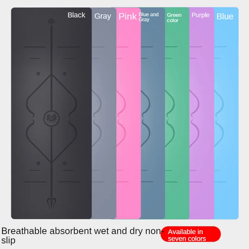 Pu Natural Rubber Yoga Mat Anti Slip Body Line Environmental Fitness Mat Yoga Mat 5mm Excercise Mat
Pu Natural Rubber Yoga Mat Anti Slip Body Line Environmental Fitness Mat Yoga Mat 5mm Excercise Mat