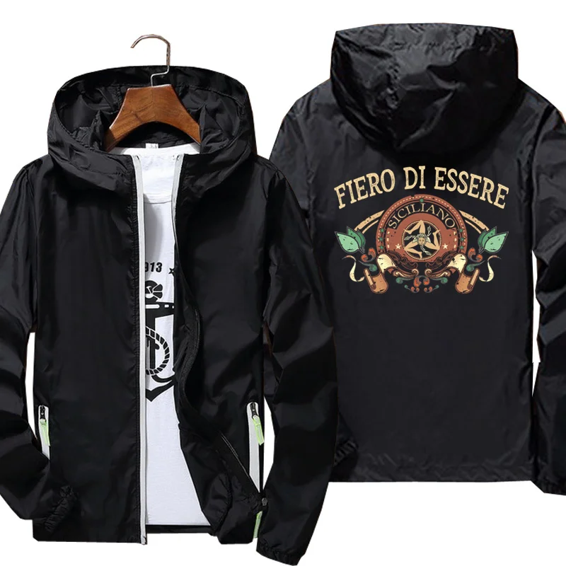 2021 Men's windbreaker Sicilia Fiero Di Essere Siciliano Italy printing indbreak jacket Reflective Skin Sun Spring Autumn parkas
2021 Men's windbreaker Sicilia Fiero Di Essere Siciliano Italy printing indbreak jacket Reflective Skin Sun Spring Autumn parkas