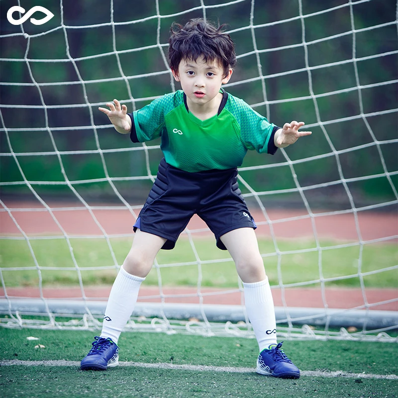 Custom Kid's Goalkeeper Jerseys Soccer Sponge Protection Shirt Children Goalie Training Uniform Professional Football Jersey
Custom Kid's Goalkeeper Jerseys Soccer Sponge Protection Shirt Children Goalie Training Uniform Professional Football Jersey