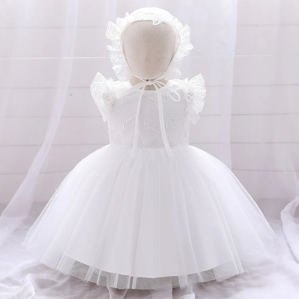 Elegant Girl Dress Kids Clothes Solid Color Flower Gown Wedding Baby Girls Princess Dress Net Yarn Cotton Clothing Gift Hat
Elegant Girl Dress Kids Clothes Solid Color Flower Gown Wedding Baby Girls Princess Dress Net Yarn Cotton Clothing Gift Hat