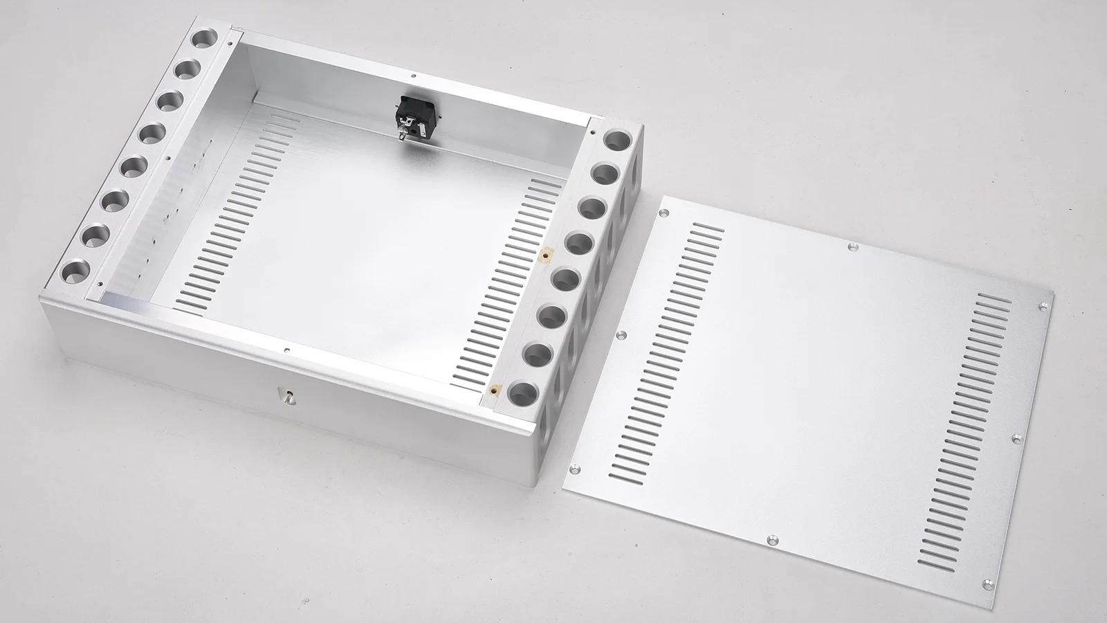 

CNC3608 preamplifier chassis full aluminum diy enclosure HIFI preamp box amplifier case