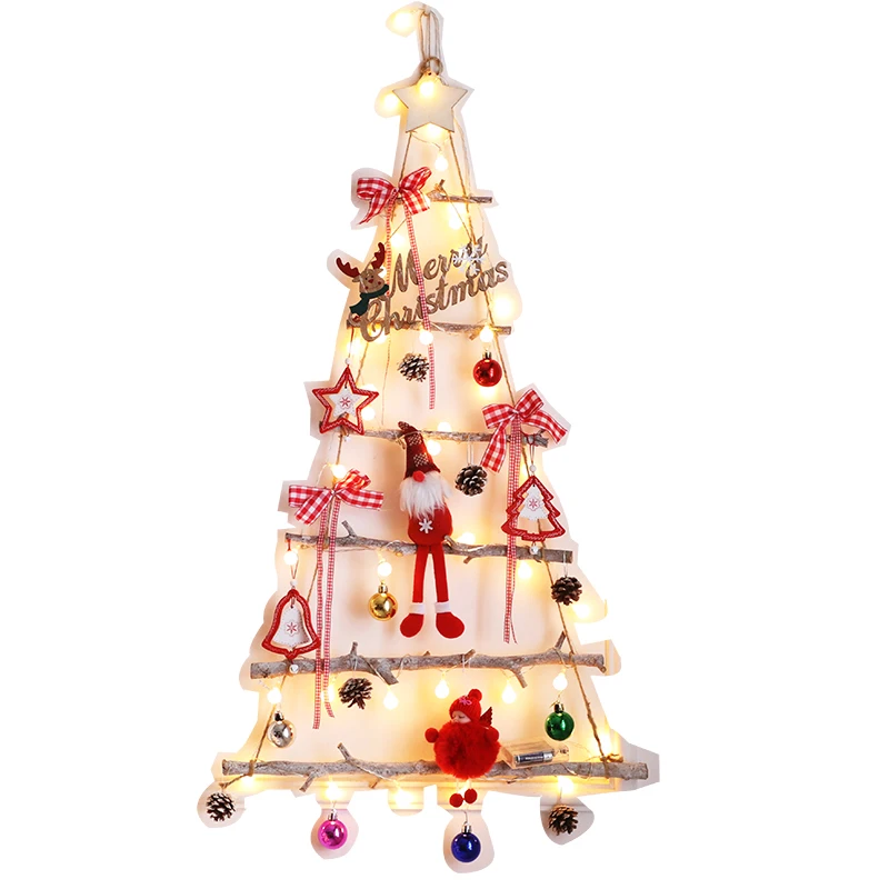 Wooden Christmas Tree Creative DIY Christmas Pendant Christmas Decorations Window Wall Christmas Tree Decorations Arrangement
Wooden Christmas Tree Creative DIY Christmas Pendant Christmas Decorations Window Wall Christmas Tree Decorations Arrangement