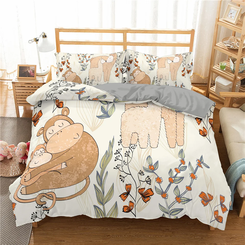 Cartoon 3D Bedding Set Cute Forest Queen King Size Bedding Set Boys Girls Duvet Cover Pillow Cases Home Textile Bed set
Cartoon 3D Bedding Set Cute Forest Queen King Size Bedding Set Boys Girls Duvet Cover Pillow Cases Home Textile Bed set