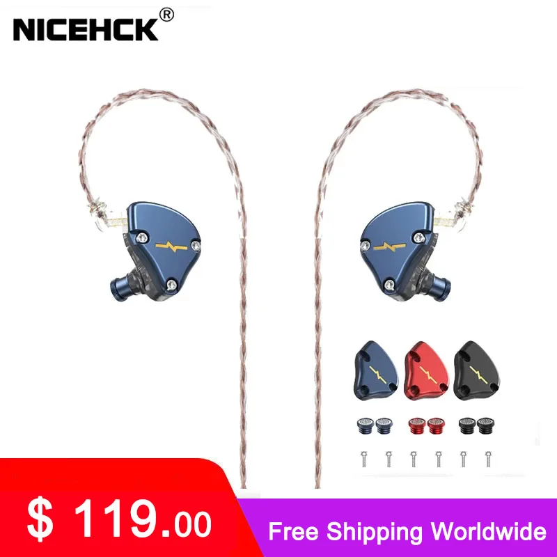 NICEHCK NX7 MK3 Newest IEM 7 Driver Units HIFI Earphone Upgraded 4BA+Dual CNT Dynamic+Piezoelectric Hybrid Replaceable Facepanel
NICEHCK NX7 MK3 Newest IEM 7 Driver Units HIFI Earphone Upgraded 4BA+Dual CNT Dynamic+Piezoelectric Hybrid Replaceable Facepanel
