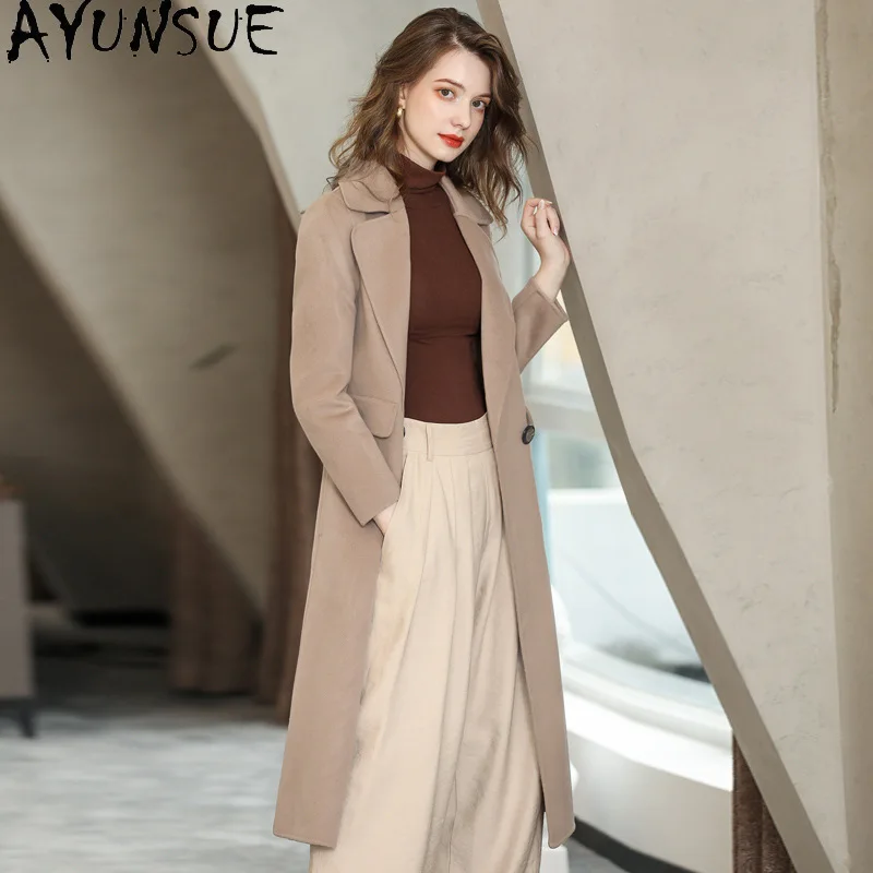 Fashion 100% Wool Coat Women Autumn Winter Coat Female Jacket Women 2020 Korean Style Ladies Jackets and Coats Abrigos WPY1229
Fashion 100% Wool Coat Women Autumn Winter Coat Female Jacket Women 2020 Korean Style Ladies Jackets and Coats Abrigos WPY1229