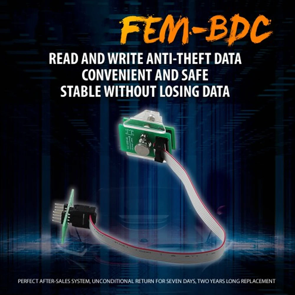 8PIN OEM FEM-BDC 95128/95256 чип для защиты от краж считывания данных адаптер для BMW работать с VVDI Prog/Orange5/CG Pro 9S12
8PIN OEM FEM-BDC 95128/95256 чип для защиты от краж считывания данных адаптер для BMW работать с VVDI Prog/Orange5/CG Pro 9S12