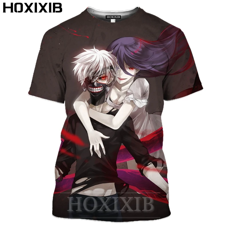HOXIXIB Anime Tshirt Men Kamishiro Rize Cute 3D Color Print Tokyo Ghoul T Shirt Women Short Sleeve Tops Black Bloody Unisex Tees
HOXIXIB Anime Tshirt Men Kamishiro Rize Cute 3D Color Print Tokyo Ghoul T Shirt Women Short Sleeve Tops Black Bloody Unisex Tees