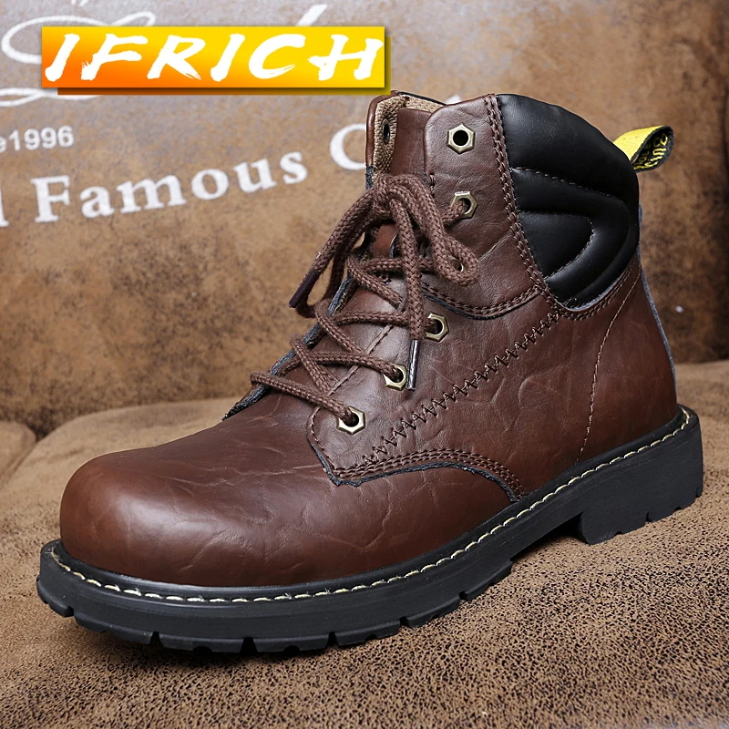 New Luxury Brand Working Boots for Men Plus Size 45 46 Mens Motorcycle Boots Fashion Cowboy Boots for Man Brown Casual Shoes Men
New Luxury Brand Working Boots for Men Plus Size 45 46 Mens Motorcycle Boots Fashion Cowboy Boots for Man Brown Casual Shoes Men