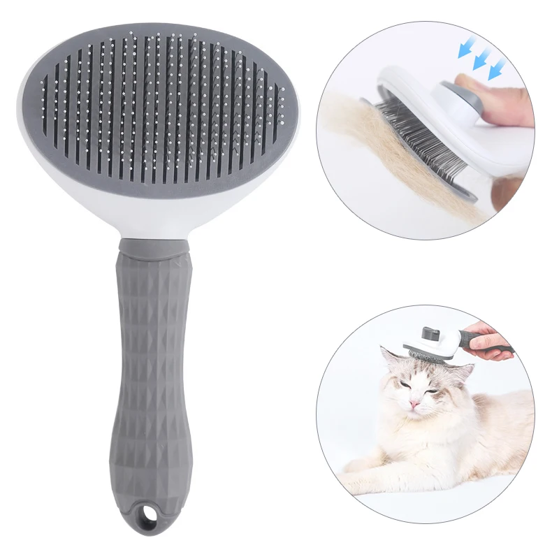 Cat Dog Pet Comb Self Cleaning Slicker Brush Automatic Quick Clean Needle Combs Pet Hair Remover Brush for Dog Cat Grooming Tool
Cat Dog Pet Comb Self Cleaning Slicker Brush Automatic Quick Clean Needle Combs Pet Hair Remover Brush for Dog Cat Grooming Tool