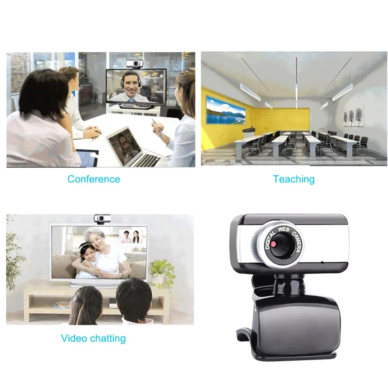 HD Webcam 480P Streaming Web Camera with Microphones Webcam for Gaming Conferencing Desktop ALS88
HD Webcam 480P Streaming Web Camera with Microphones Webcam for Gaming Conferencing Desktop ALS88
