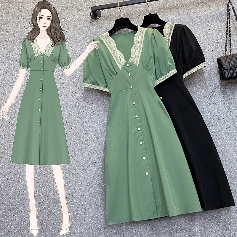 Womens Elegant Vintage Plus Size Dress L-4XL Fat XXL XXXL 3XL XXXXL 100KG Ladies Party Cocktail Birthday Lace V-Neck Long Dress
Womens Elegant Vintage Plus Size Dress L-4XL Fat XXL XXXL 3XL XXXXL 100KG Ladies Party Cocktail Birthday Lace V-Neck Long Dress