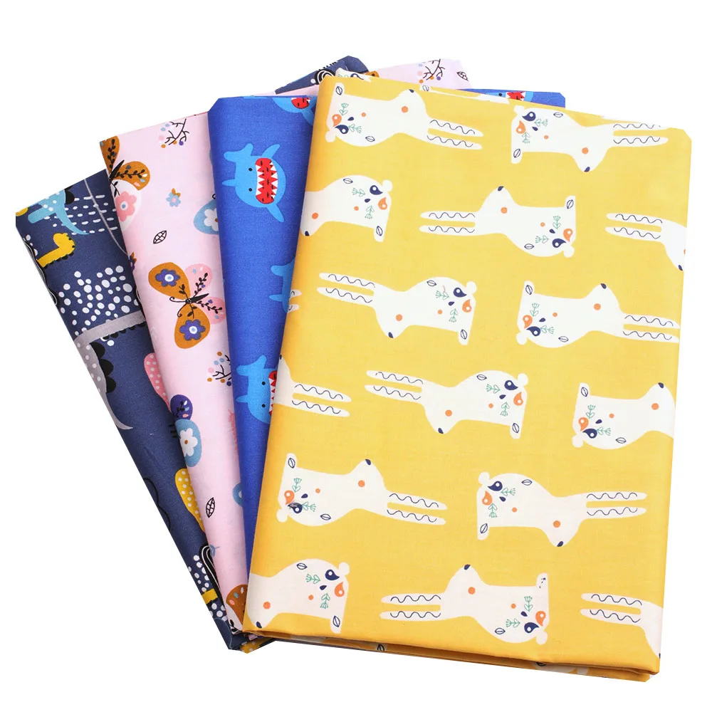 Cartoon animal Cotton Fabric 100% Cotton Twill Print for Sewing Home Textile Child Dress Making Woven Soft Fabric
Cartoon animal Cotton Fabric 100% Cotton Twill Print for Sewing Home Textile Child Dress Making Woven Soft Fabric