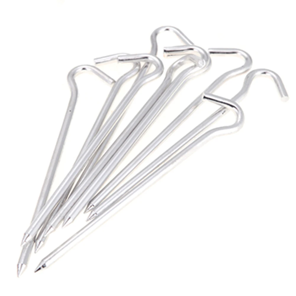 4pcs Camping Aluminum Ground 18cm Portable Skidproof Durable Outdoor Firm Hiking Tent Peg
4pcs Camping Aluminum Ground 18cm Portable Skidproof Durable Outdoor Firm Hiking Tent Peg
