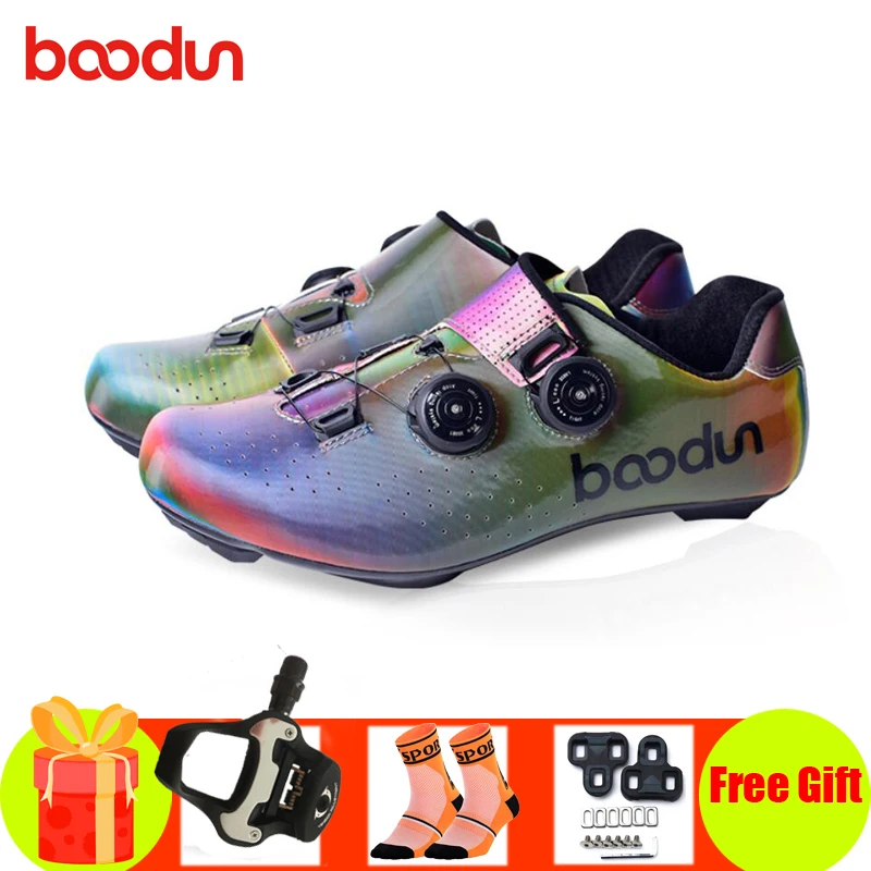 BOODUN road cycling shoes men women self-locking breathable Dazzling riding bicycle sneakers superstar sapatilha ciclismo shoes
BOODUN road cycling shoes men women self-locking breathable Dazzling riding bicycle sneakers superstar sapatilha ciclismo shoes
