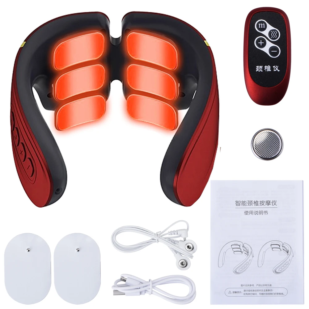 Rechargeable Cervical Massager Smart Neck and Shoulder Massager Pain Relief Tool Health Care Massager For Neck Relax Product
Rechargeable Cervical Massager Smart Neck and Shoulder Massager Pain Relief Tool Health Care Massager For Neck Relax Product