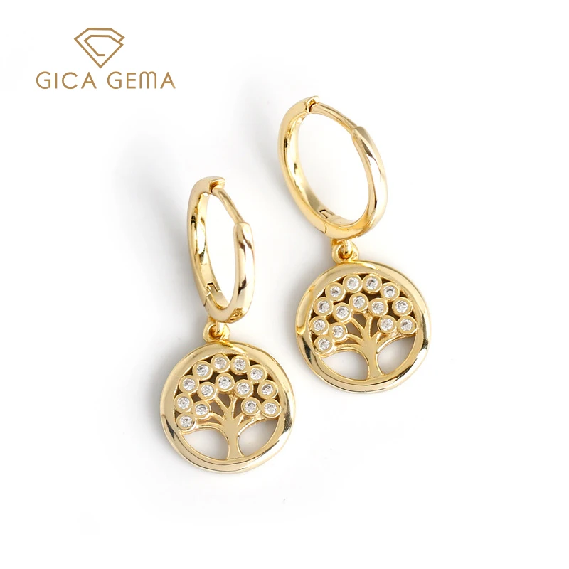 GICA GEMA Peace Tree Drop Earrings For Women Real 925 Sterling Silver Diamond Anniversary Engagement Fine Jewelry 2021 Trend
GICA GEMA Peace Tree Drop Earrings For Women Real 925 Sterling Silver Diamond Anniversary Engagement Fine Jewelry 2021 Trend