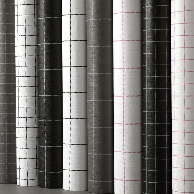 White and Black Stipe Wallpaper Personality Living Room Study Dining Room Lattice Vinyl Wall Paper Rolls Waterproof Bathroom
White and Black Stipe Wallpaper Personality Living Room Study Dining Room Lattice Vinyl Wall Paper Rolls Waterproof Bathroom