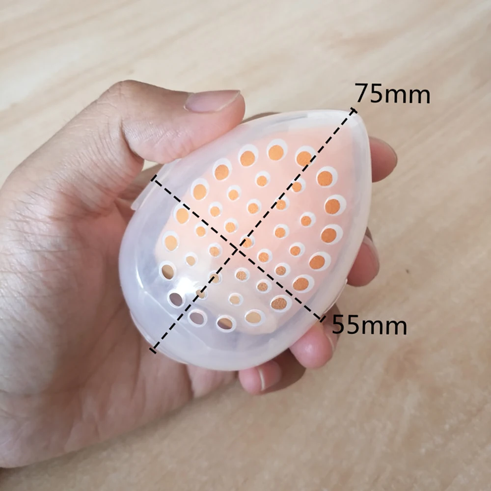 Empty Makeup Sponge Storage Box Drying Plastic Egg Shaped Cosmetics Puff Organizer Portable Blender Holder Stand Makeup Tool
Empty Makeup Sponge Storage Box Drying Plastic Egg Shaped Cosmetics Puff Organizer Portable Blender Holder Stand Makeup Tool