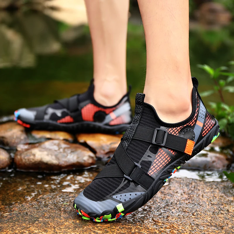 Summer Speed Interference Water Shoes Men Beach Shoes New Outdoor Non-slip Five-finger Upstream Shoes Snorkeling Swimming Shoes
Summer Speed Interference Water Shoes Men Beach Shoes New Outdoor Non-slip Five-finger Upstream Shoes Snorkeling Swimming Shoes