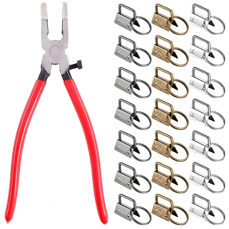 40 Pcs Of Keychain Hardware Set, Of Keychain Pliers Glasses Clip Suitable for Wristband Fabric,Key Chain Making Hardware
40 Pcs Of Keychain Hardware Set, Of Keychain Pliers Glasses Clip Suitable for Wristband Fabric,Key Chain Making Hardware
