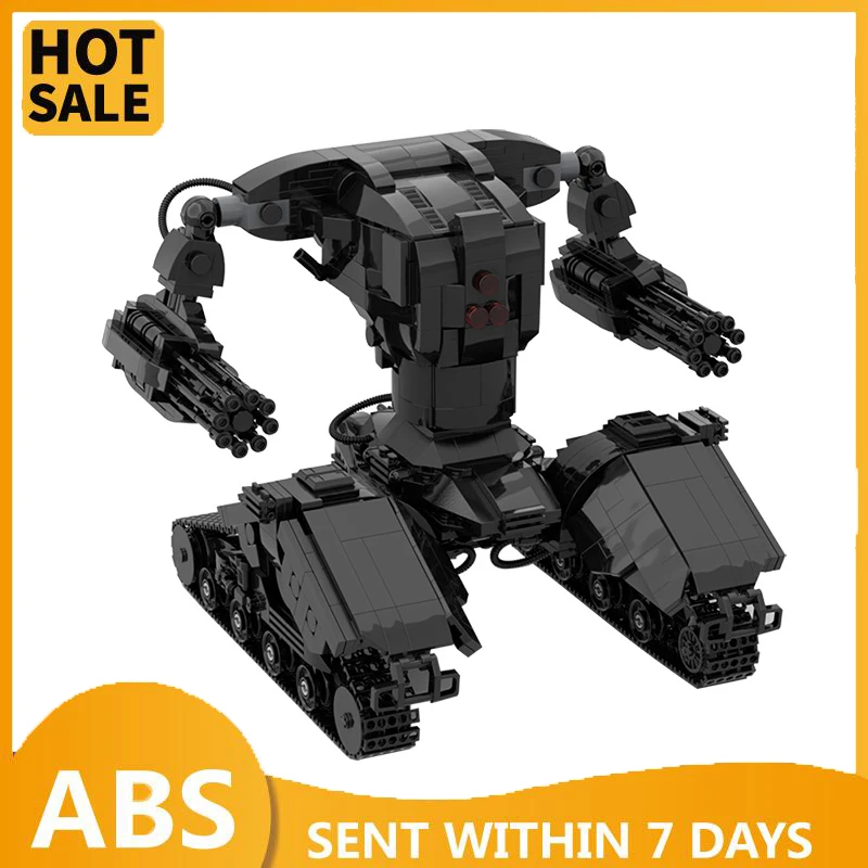 MOC Mech Tank Hunter Killer X1 Creative Building Blocks Bricks Collection Education Robot Model Toys Gifts For Children Kids
MOC Mech Tank Hunter Killer X1 Creative Building Blocks Bricks Collection Education Robot Model Toys Gifts For Children Kids