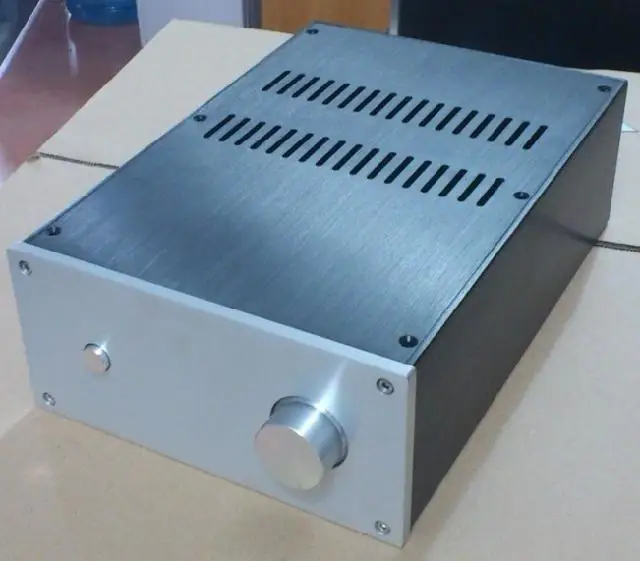 Size (mm) : W220 H100 L311 All Aluminum Chassis Complete Version Of JC2210 Power Amplifier Chassis
Size (mm) : W220 H100 L311 All Aluminum Chassis Complete Version Of JC2210 Power Amplifier Chassis