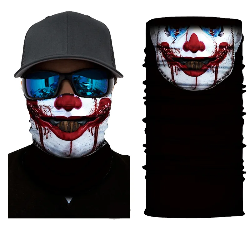 Недорогая маска для лица езды на мотоцикле банданы с черепом в стиле хип-хоп