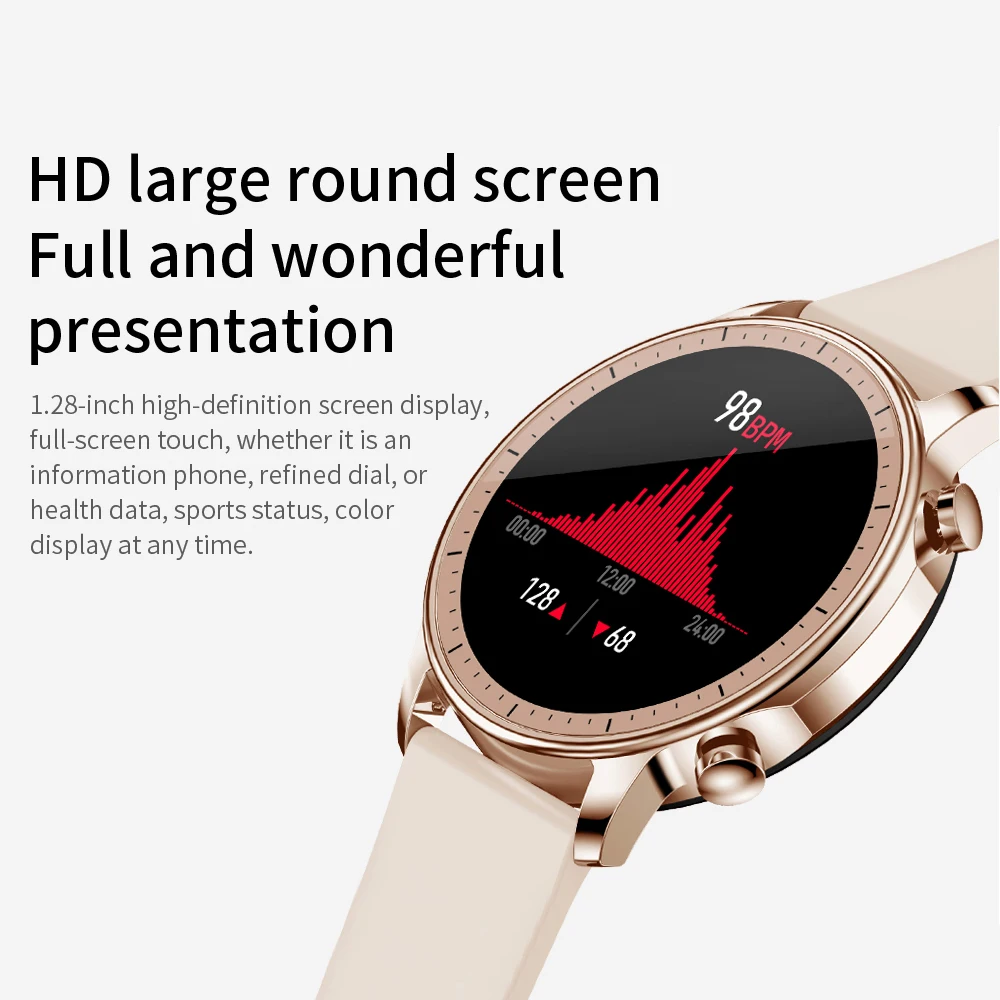V23 Smart Watch Women Full Touch Screen IP67 Waterproof Heart Rate Blood Pressure Female Fitness Tracker Men Sport Smartwatch
V23 Smart Watch Women Full Touch Screen IP67 Waterproof Heart Rate Blood Pressure Female Fitness Tracker Men Sport Smartwatch