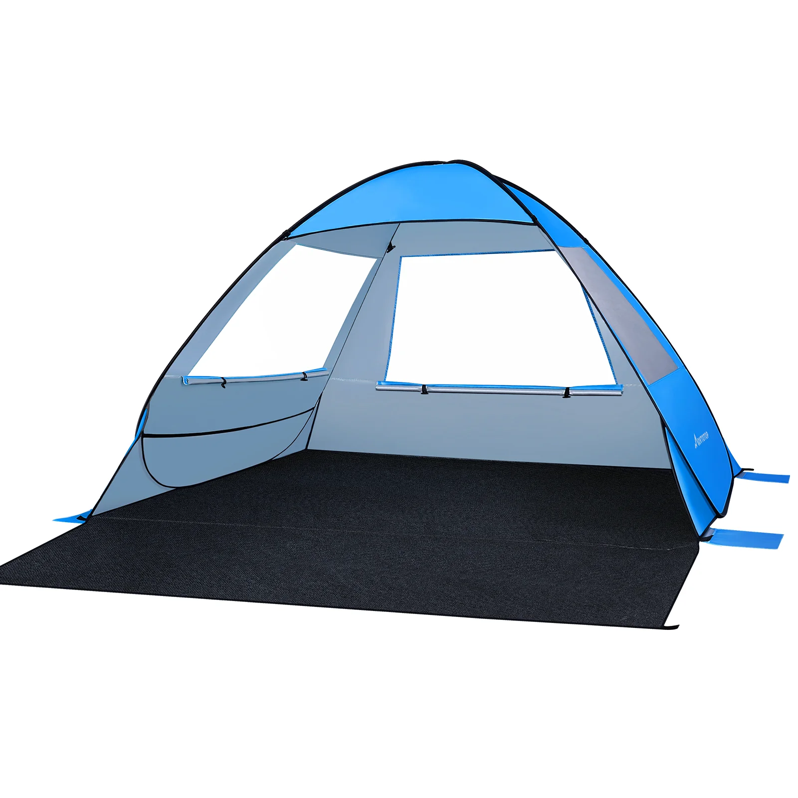 MOVTOTOP 2191C Pop-Up Beach Tent with Long Mat Portable Sun Shading Shelter Automatic Tent for Travel Hiking Camping Vacation (D
MOVTOTOP 2191C Pop-Up Beach Tent with Long Mat Portable Sun Shading Shelter Automatic Tent for Travel Hiking Camping Vacation (D