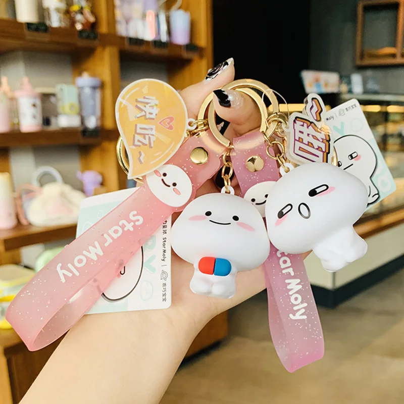 Hot-selling cartoon cute emoticon bag obedient trend bag key chain pendant accessory
Hot-selling cartoon cute emoticon bag obedient trend bag key chain pendant accessory