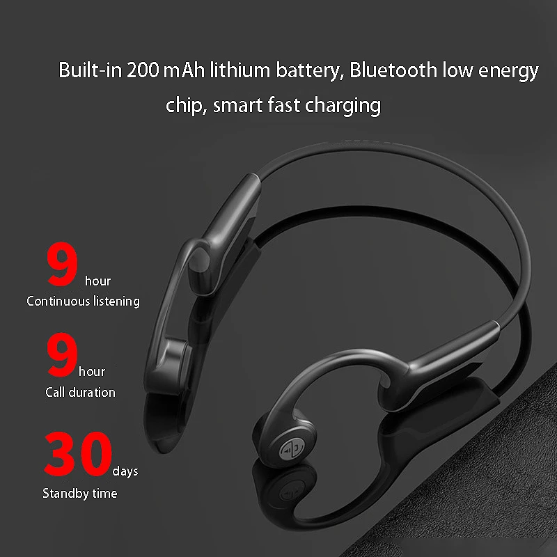 Z8 PRO Bone Conduction Bluetooth Headset Wireless Sports Waterproof Upgrade Stereo Bone Conduction Headphones
Z8 PRO Bone Conduction Bluetooth Headset Wireless Sports Waterproof Upgrade Stereo Bone Conduction Headphones