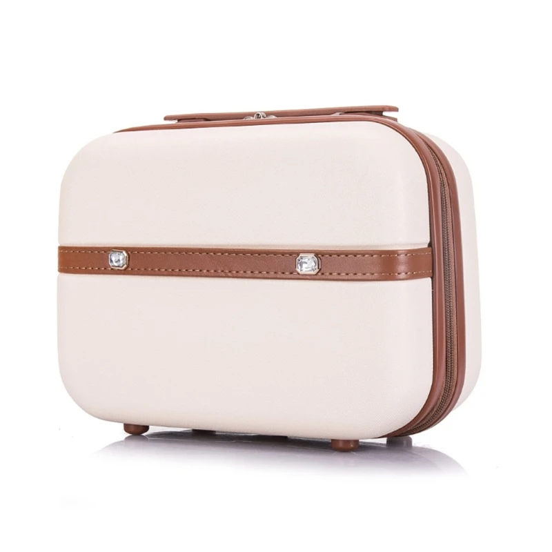 L5YA Mini Fashion Makeup Cosmetic Case Portable Suitcase Travel Luggage Protective Storage Bag Organizer for Women Girls
L5YA Mini Fashion Makeup Cosmetic Case Portable Suitcase Travel Luggage Protective Storage Bag Organizer for Women Girls