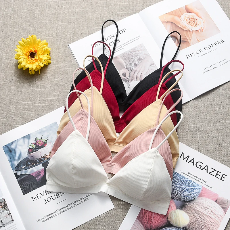 Seamless Soft Bras for Women Underwear Thin Strap Wireless Push Up Bra Backless Comfort Bralette Top Sexy Lingerie
Seamless Soft Bras for Women Underwear Thin Strap Wireless Push Up Bra Backless Comfort Bralette Top Sexy Lingerie